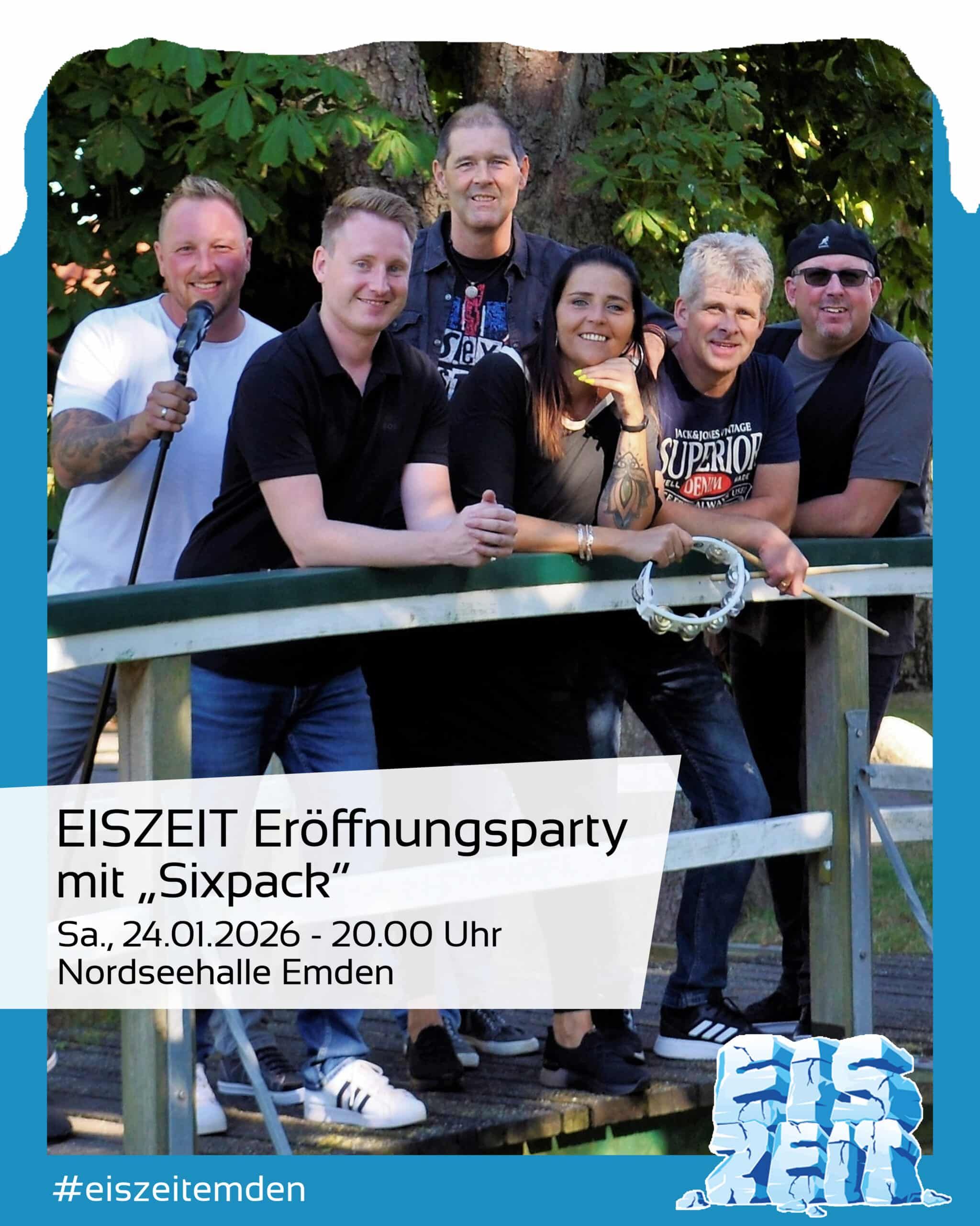 Eiszeit Eröffnungsparty mit "Plug & Play Music Company" am Sa., 25.01. um 20:00 Uhr